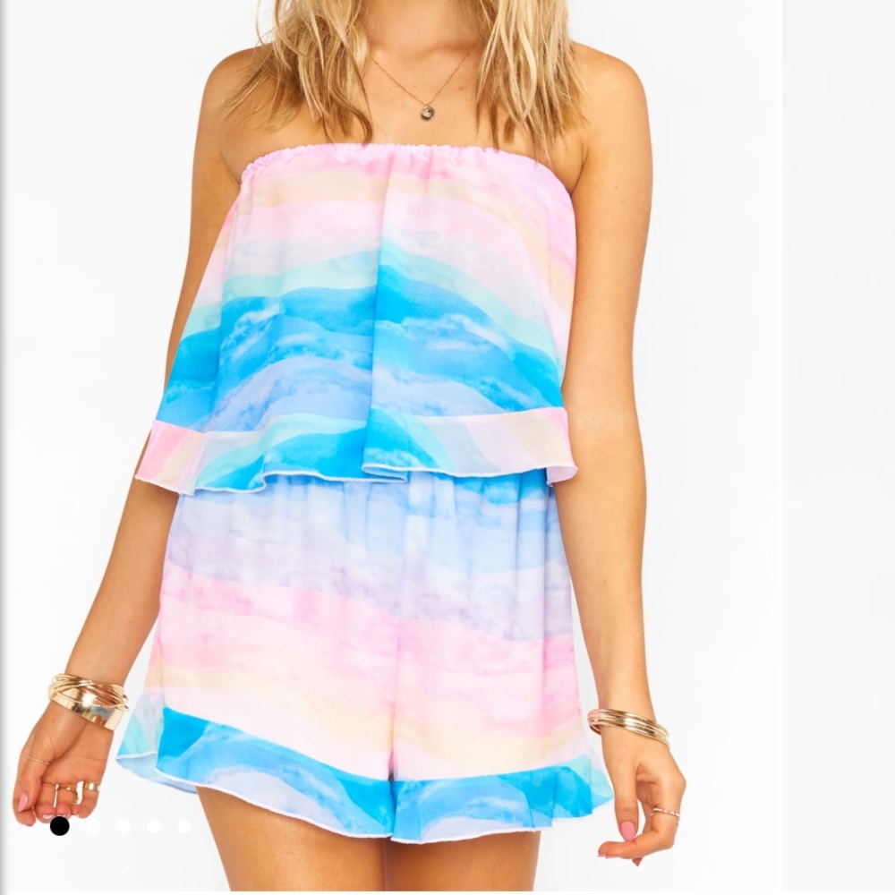 Show Me Your Mumu Thelma Romper Mermaid Mumaid Size Medium